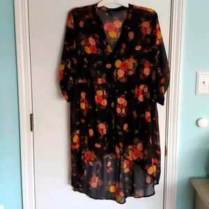 Torrid sheer blouse